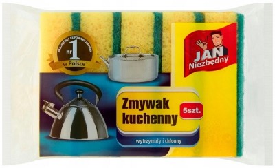 Jan Niezbędny zmywak do naczyń 5 szt.