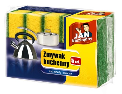 Jan Niezbędny zmywak do naczyń 5 szt.