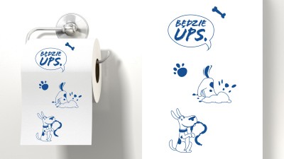 Mola Zestaw Będzie UPS papier toaletowy 8 rolek x 3 sztuki oraz Komfort ręcznik papierowy x2 sztuki