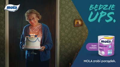 Mola Zestaw Będzie UPS papier toaletowy 8 rolek x 3 sztuki oraz Komfort ręcznik papierowy x2 sztuki