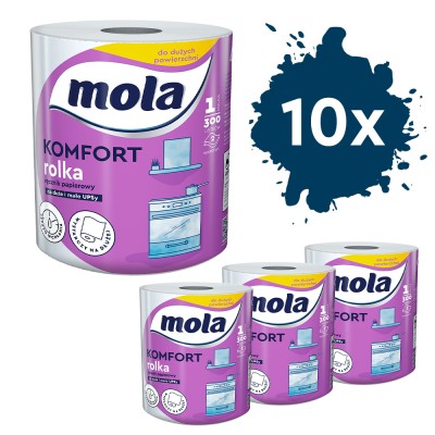 Mola Komfort Rolka ręcznik kuchenny x 10 sztuk