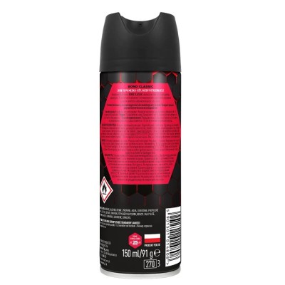 Bond Classic dezodorant dla mężczyzn w sprayu 150ml