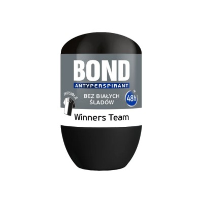 Bond Winners Team dezodorant roll-on dla mężczyzn 50ml