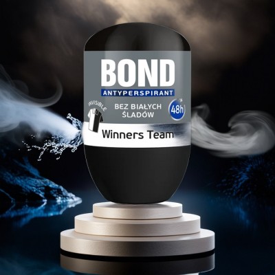 Bond Winners Team dezodorant roll-on dla mężczyzn 50ml