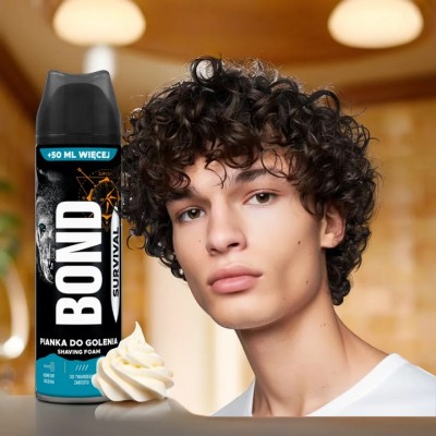 Bond Survival pianka do golenia dla mężczyzn 250ml