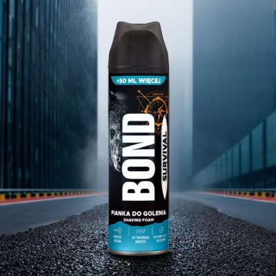 Bond Survival pianka do golenia dla mężczyzn 250ml