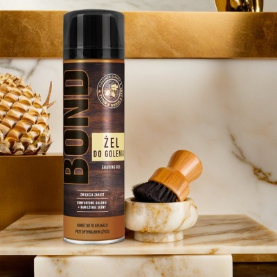 Bond Whisky żel do golenia dla mężczyzn 200ml
