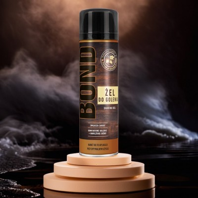 Bond Whisky żel do golenia dla mężczyzn 200ml