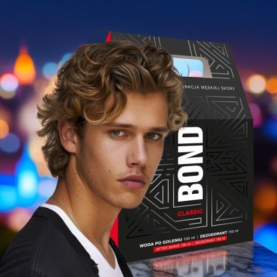 Bond Classic zestaw upominkowy woda po goleniu 100ml + dezodorant 150ml