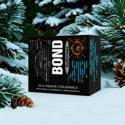 Bond Survival zestaw woda po goleniu 100ml + dezodorant 150ml + pianka do golenia 50ml