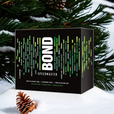 Bond Speedmaster zestaw woda po goleniu 100ml + dezodorant 150ml + pianka do golenia 50ml