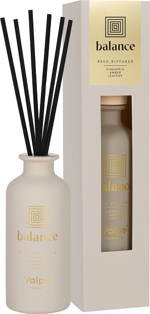 Bispol VD-003-388 Valpe BALANCE dyfuzor zapachowy ANANAS / BURSZTYN / SKÓRA - 80ml