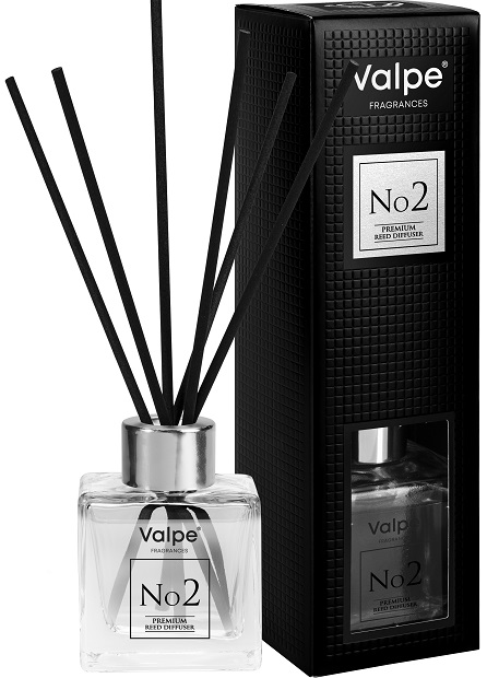 Bispol No2 dz80-002 Valpe PACZULA - BURSZTYN dyfuzor zapachowy z patyczkami - 80ml