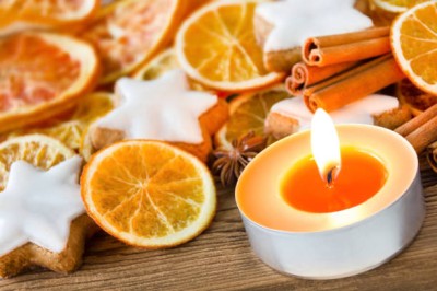 Bispol p15-18-37 Aura WANILIA - POMARAŃCZA podgrzewacze zapachowe - 18 sztuk