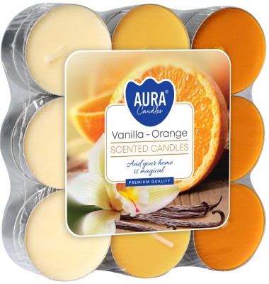 Bispol Wanilia - Pomarańcza podgrzewacze zapachowe Aura 18 sztuk