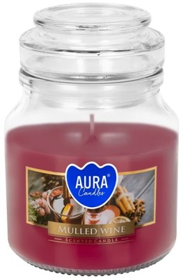 Bispol Aura snd71-195 Grzane Wino świeca zapachowa w małym słoiku z wieczkiem 28H