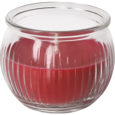 Bispol Aura sn69-420 ZMYSŁOWE KWIATY świeca zapachowa w karbowanym szkle - 18h