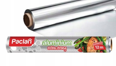 Paclan aluminiowa folia moletowana 12 m