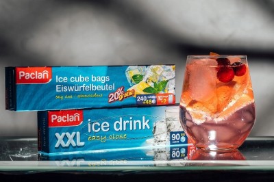 Paclan XXl woreczki do lodu samozamykające na 90 dużych kostek