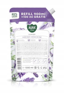 Bispol Aura Care Gentle Lavender mydło w płynie doypack 1000ml