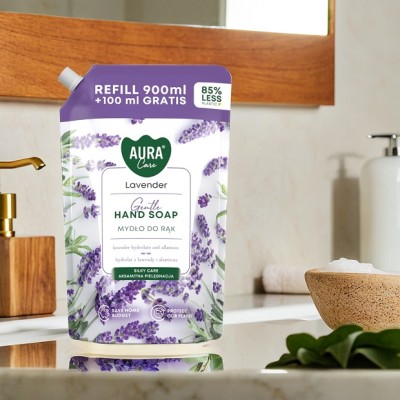 Bispol Aura Care Gentle Lavender mydło w płynie doypack 1000ml