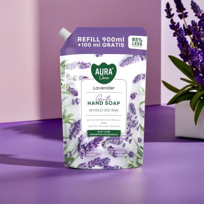 Bispol Aura Care Gentle Lavender mydło w płynie doypack 1000ml