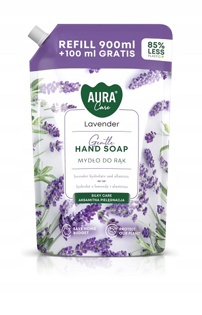 Bispol Aura Care Gentle Lavender mydło w płynie doypack 1000ml