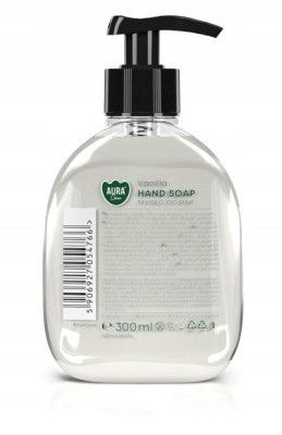 Bispol Aura Care Creamy Vanilla mydło w płynie z dozownikiem 300ml