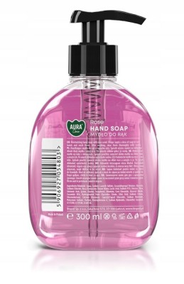 Bispol Aura Care Velvet Rose mydło w płynie z dozownikiem 300ml