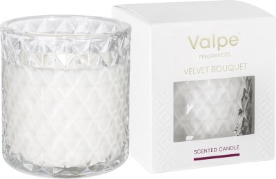 Bispol VC-001-458 Valpe AKSAMITNY BUKIET świeca zapachowa w kryształowym szkle