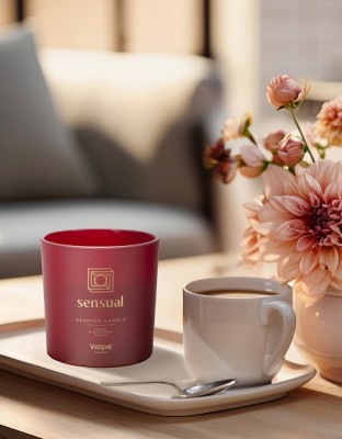 Bispol sn100m-036-390 Valpe SENSUAL świeca zapachowa w matowym szkle z dwoma knotami