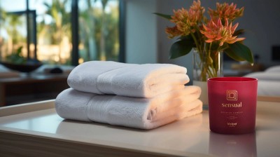 Bispol sn100m-036-390 Valpe SENSUAL świeca zapachowa w matowym szkle z dwoma knotami