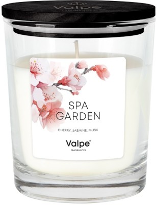 Bispol sn95d-254 Valpe - OGRÓD SPA świeca zapachowa w szkle z drewnianym wieczkiem - 50H