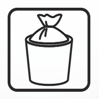 Paclan żółte worki do segregacji odpadów plastikowych 120l 10 sztuk