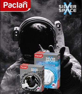 Paclan Silver Space Black Absorber ścierki pochłaniające kolor do ciemnego prania 10 szt.