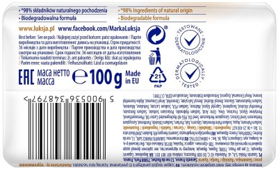 Luksja Creamy Bawełna mydło toaletowe 100g