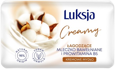 Luksja Creamy Bawełna mydło toaletowe 100g