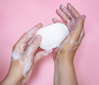 Luksja Creamy Bawełna mydło toaletowe 100g