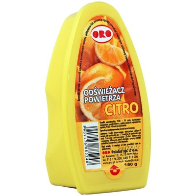 Oro Cytrynowy odświeżacz powietrza w żelu 150g