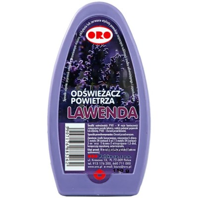 Oro Lawendowy odświeżacz powietrza w żelu 150g