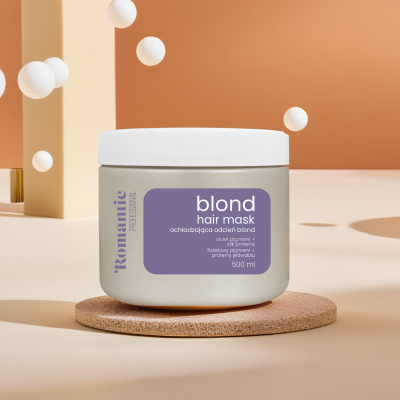 Romantic Professional Blond maska ochładzająca odcień blond 500ml