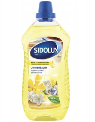 Sidolux Kwiat Japońskiej Śliwy uniwersalny płyn czyszczący 1l