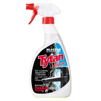Tytan do czyszczenia łazienek mleczko w sprayu 500g