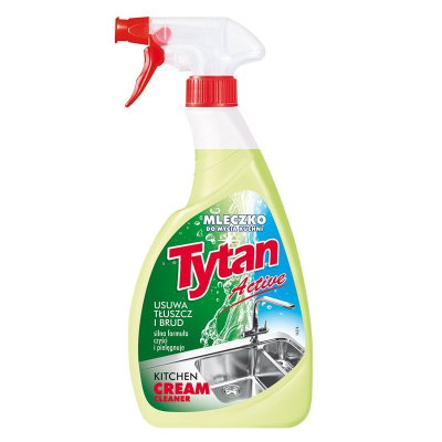 Tytan do czyszczenia kuchni mleczko w sprayu 500g