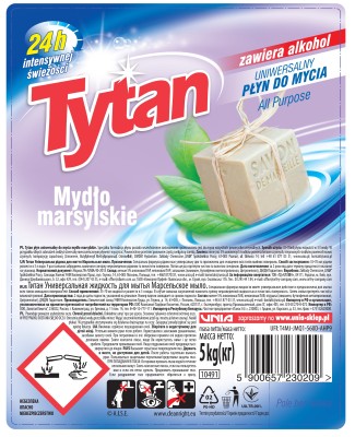 Tytan Mydło marsylskie uniwersalny płyn 5kg