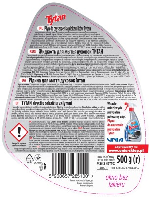 Tytan Piekarniki płyn do czyszczenia w rozpylaczu 500g