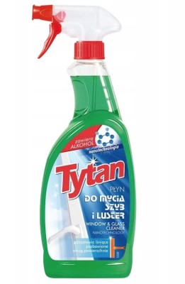 Tytan Nanotechnologia płyn do mycia szyb w rozpylaczu 750g