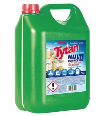 Tytan dezynfekujący płyn czyszczący do kuchni 5kg