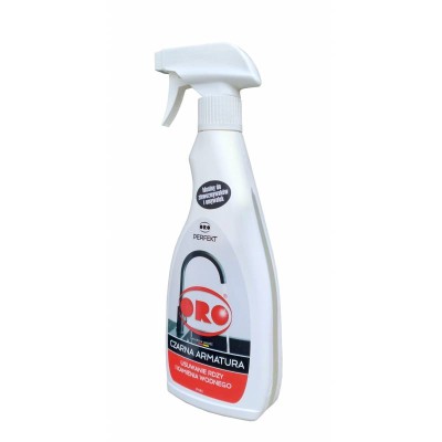 Oro Perfekt preparat do usuwania rdzy i kamienia wodnego z czarnej armatury 500ml
