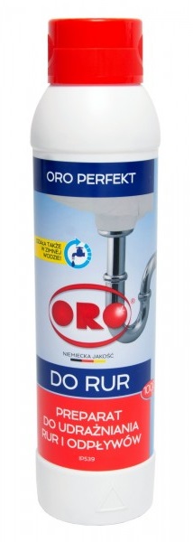 Oro Perfekt preparat do udrażniania rur i odpływów 1kg